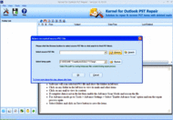 Repair PST screenshot